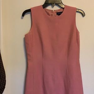Ann Taylor linen dress size 2 blush color